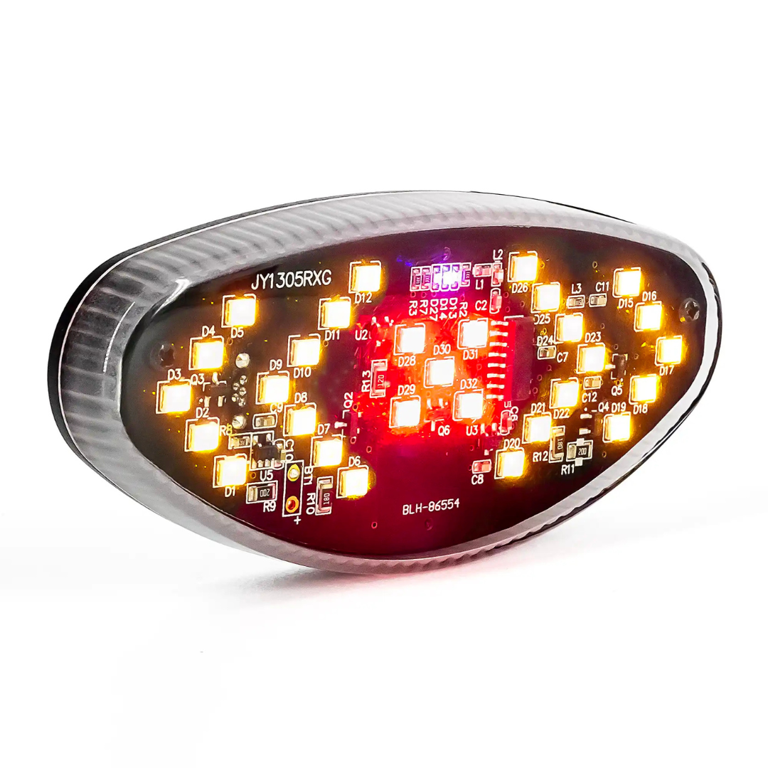 Faro e frecce posteriore per bici USB