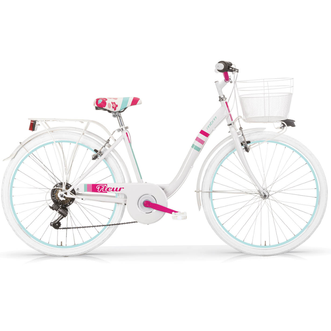 Bici Ragazza MBM Fleur 26" con 6V. Shimano