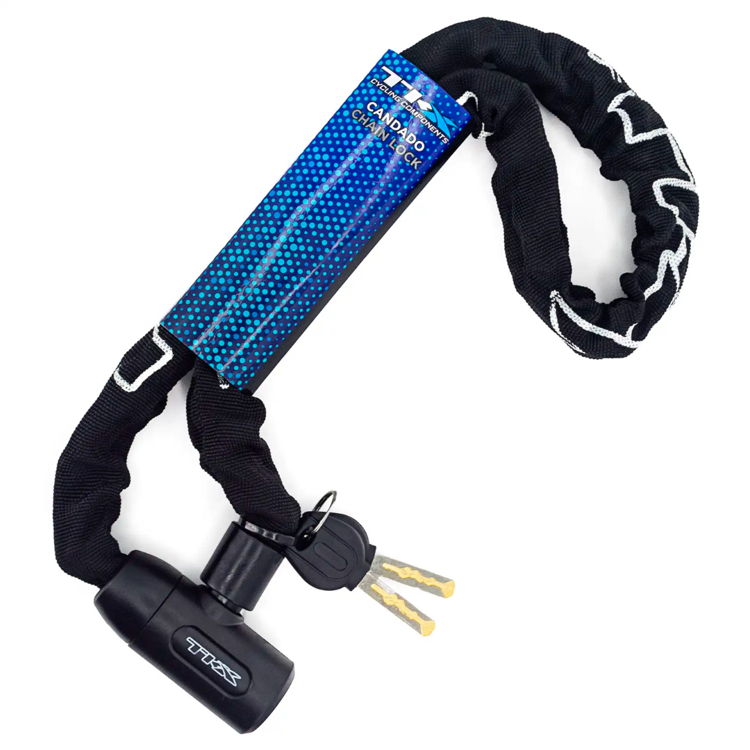 Lucchetto in acciaio rivestito in corda 6X900 mm