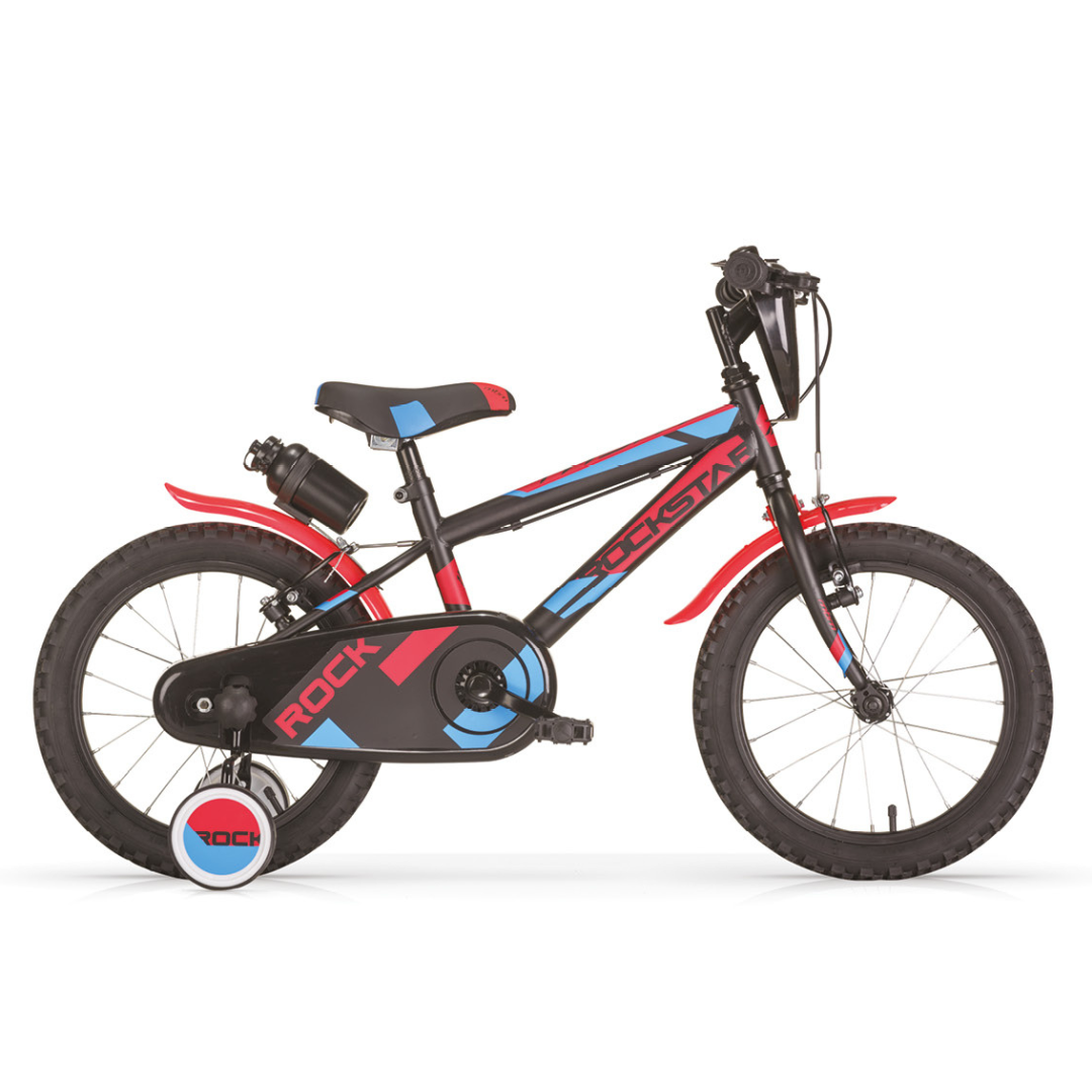 Bicicletta bimbo MBM Rockstar 16 pollici 5 - 7 anni