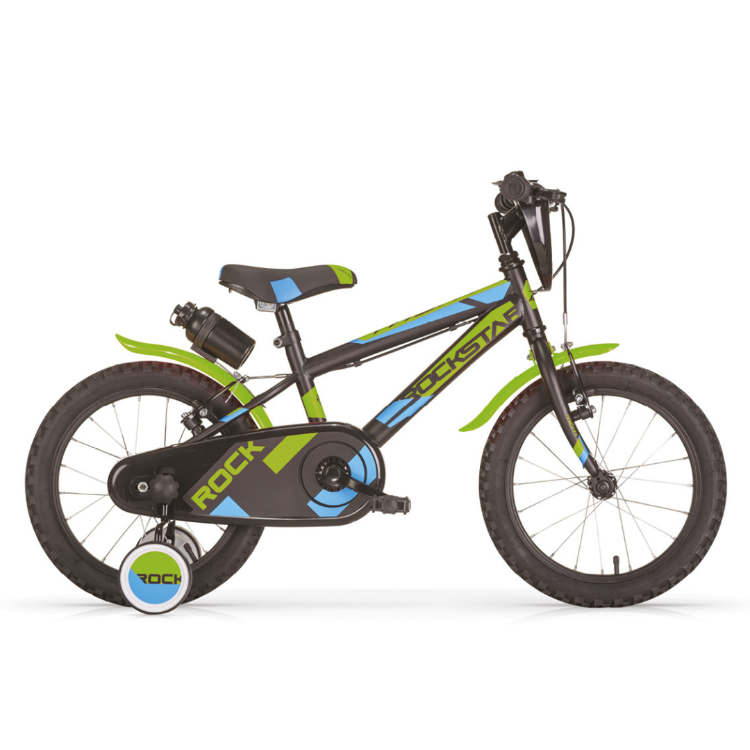 Bicicletta bimbo MBM Rockstar 16 pollici 5 - 7 anni