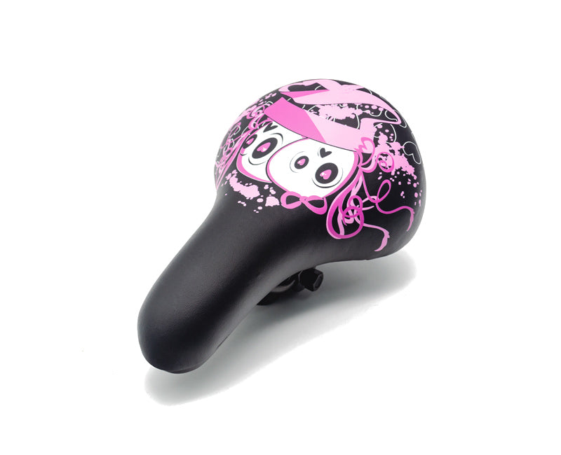 Sella Bimba x 20" Nero/Fuxia Teschio