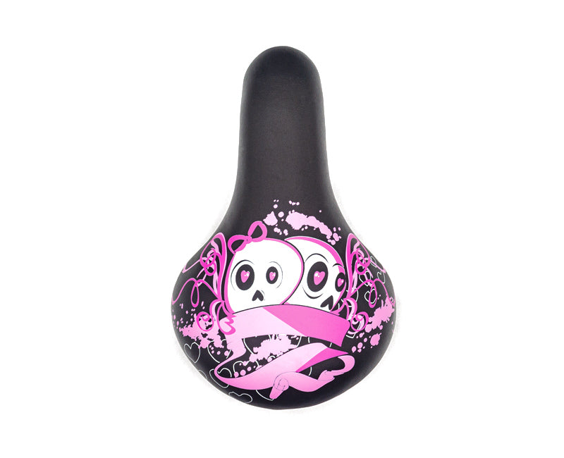 Sella Bimba x 20" Nero/Fuxia Teschio